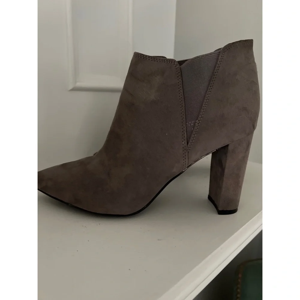 Marc Fisher Suede Booties - Picture 5 of 9